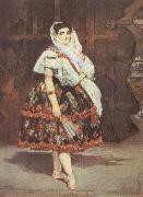 Edouard Manet Lola de Valence France oil painting artist